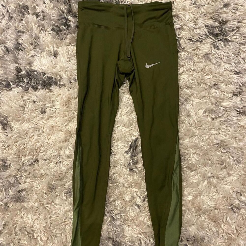 Nike | Women's Green and Khaki Leggings